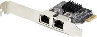 Startech ST1000SPEXD4T 2-port network card taa taa-compliant nic windows/linux kép