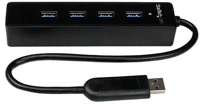 Startech ST4300PBU3 Usb 3.0 hub (4 port) fekete kép