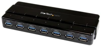 Startech ST7300USB3B 7-portos usb3.0 hub black kép