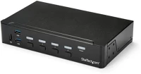 Startech SV431HDU3A2 4-portos hdmi kvm switch fekete kép