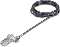 Startech UNIVC4D-LAPTOP-LOCK Universal laptop lock 3-in-1 locking security cable kép
