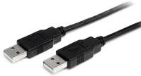 Startech USB2AA1M Usb a m/m adatkábel 1m fekete kép
