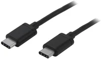 Startech USB2AC2M Usb-a 2.0 -> usb-c m/m adatkábel 2m fekete kép