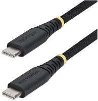 Startech USB2CC30CMNCBR Usb-c -> usb-c m/m adatkábel 0.3m fekete kép