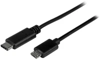 Startech USB2CUB1M -> usb-b 2.0 micro m/m adatkábel 1m fekete kép
