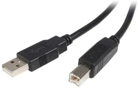 Startech USB2HAB5M Usb 2.0 a - usb b összekötő kábel 5m - fekete kép