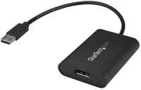 Startech USB32DPES2 Usb3.0 > displayport adapter - fekete kép