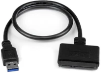 Startech USB3S2SAT3CB Usb 3.0 apa - sata iii anya kábel 0.5m - fekete kép