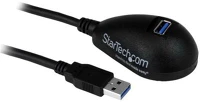 Startech USB3SEXT5DKB Usb 3.0 a-a hosszabbító kábel 1.5m - fekete kép