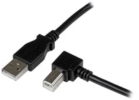 Startech USBAB2MR Right-angled usb b - usb a adatkábel 2m - fekete kép