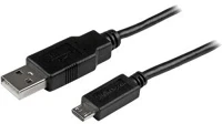 Startech USBAUB50CMBK 0.5m usb / slim micro usb kép