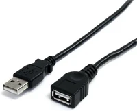 Startech USBEXTAA3BK Usb a 0.9m hosszabbító - fekete kép