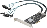 Startech.com 8P6G-PCIE-SATA-CARD 8x sata bővítő kártya pcie kép