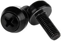Startech.com CABSCRWSM62B M6 x 12mm - mounting screws csavar 100db fekete kép