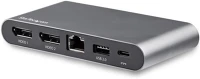 Startech.com DK30C2DAGPD Dual monitor usb-c docking station fekete kép