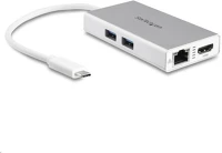 Startech.com DKT30CHPDW Usb-c multiport adapter 4k hdmi 2xusb-a 60w pd ezüst-fehér kép