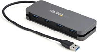 Startech.com HB30AM4AB 4 portos usb 3 hub fekete kép