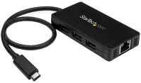 Startech.com HB30C3A1GE Usb/ethernet combo hub kép