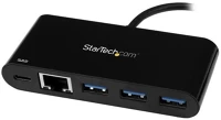 Startech.com HB30C3AGEPD Usb/ethernet combo hub kép