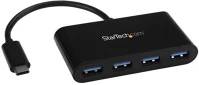 Startech.com HB30C4AB Usb type c 4 portos usb 3.0 hub fekete kép