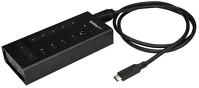 Startech.com HB30C5A2CST 7 portos usb 3.0 hub fekete kép