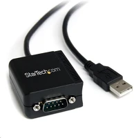 Startech.com ICUSB2321F Usb -> soros kábel fekete kép