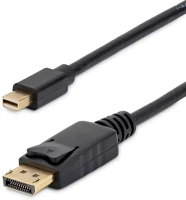 Startech.com MDP2DPMM10 Mini displayport - displayport 1.2 kábel 3m fekete kép