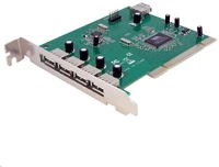 Startech.com PCIUSB7 4+1x usb 2.0 bővítő kártya pci kép