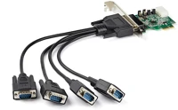 Startech.com PEX4S953 4x soros port bővítő kártya pcie kép