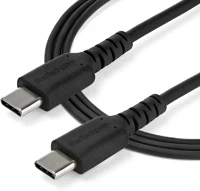 Startech.com RUSB2CC1MB Usb type-c - usb type-c adat- és töltőkábel 1m fekete kép