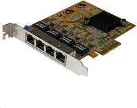 Startech.com ST1000SPEX43 4 portos gigabit pcie hálózati kártya kép