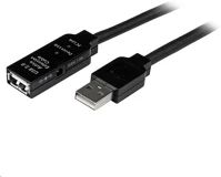 Startech.com USB2AAEXT15M Usb hosszabbító kábel fekete kép