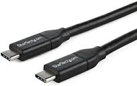 Startech.com USB2C5C1M Usb type-c - usb type-c adat- és töltőkábel 1m fekete kép