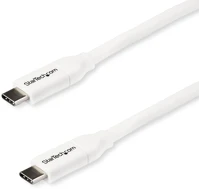 Startech.com USB2C5C2MW Usb type-c - usb type-c adat- és töltőkábel 2m fehér kép