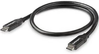 Startech.com USB2C5C50CM Usb type-c - usb type-c adat- és töltőkábel 0.5m fekete kép
