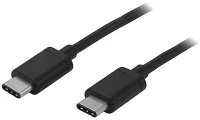 Startech.com USB2CC2M Usb type-c - usb type-c adat- és töltőkábel 2m fekete kép