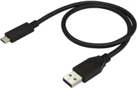 Startech.com USB31AC50CM Usb-a - usb type-c adat- és töltőkábel 0.5m fekete kép