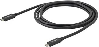 Startech.com USB31CC50CM Usb type-c - usb type-c adat- és töltőkábel 0.5m fekete kép