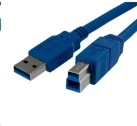 Startech.com USB3SAB1M Usb a -> usb b kábel kék kép