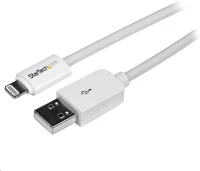 Startech.com USBLT3MW Usb -> lightning kábel fehér 3m kép