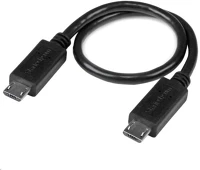 Startech.com UUUSBOTG8IN Micro usb kábel fekete kép
