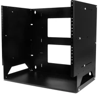 Startech.com WALLSHELF8U 8u beépíthető rackszekrény 480x450mm fekete kép
