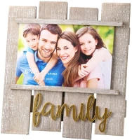 Statovac 706500 Képkeret  woody fa 10 x 15 cm asztali, fekvő family kép