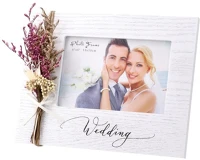 Statovac 706535 Képkeret  woody fa 10 x 15 cm asztali, fekvő wedding fehér kép