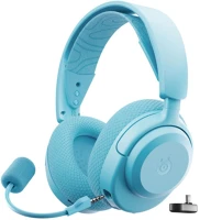 Steelseries 61691 Arctis nova 3xw wireless bluetooth gaming headset aqua kép