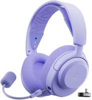Steelseries 61692 Arctis nova 3pw wireless bluetooth gaming headset lavender kép