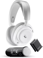 Steelseries 61722 Arctis nova pro omni wireless bluetooth gaming headset white kép