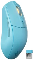 Steelseries 62526 Rival 3 gen 2 gaming wireless bluetooth mouse aqua kép