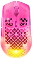 Steelseries 62716 Aerox 3 gaming wireless bluetooth gen 2 mouse magenta haze kép