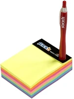 Stickn 03.00366 Öntapadós jegyzettömb STICK`N Magic Cube 101x76mm 7 színű neon mix 280 kép
